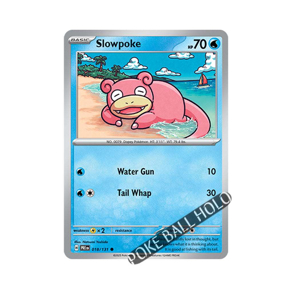 Slowpoke Poke Ball Holo 018/131