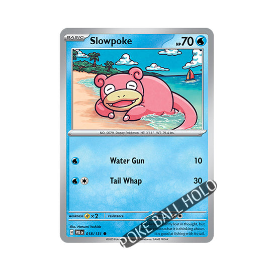 Slowpoke Poke Ball Holo 018/131