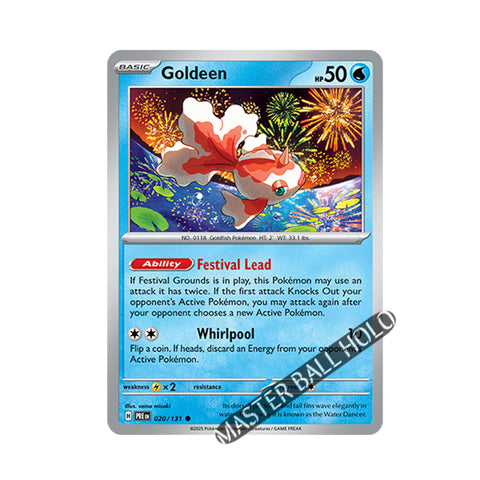 Goldeen Master Ball Holo 020/131