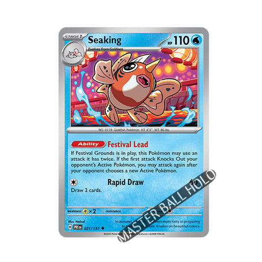 Seaking Master Ball Holo 021/131