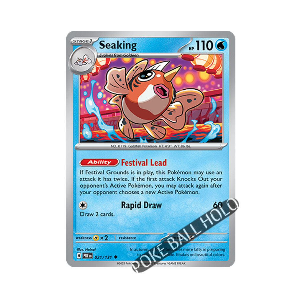 Seaking Poke Ball Holo 021/131