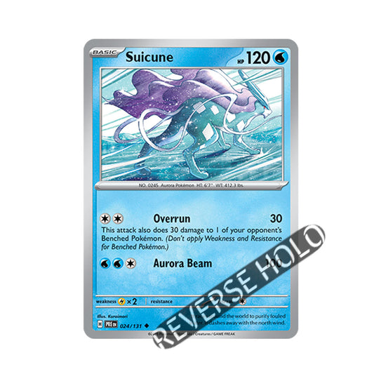 Suicune Reverse Holo 024/131