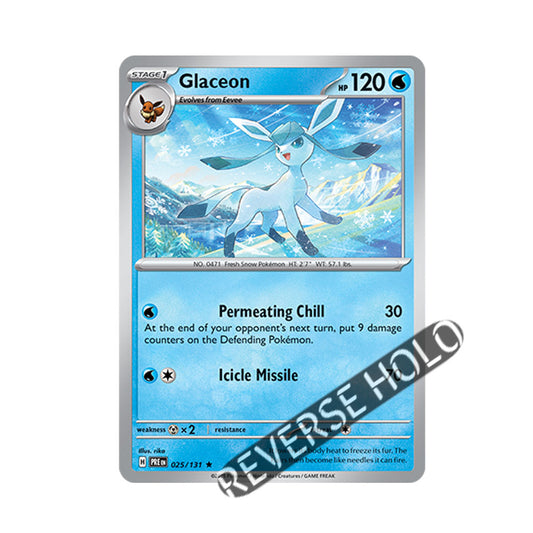 Glaceon Reverse Holo 025/131