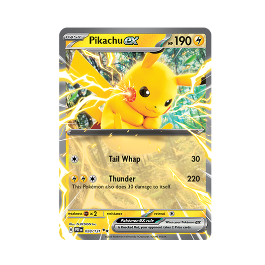 Pikachu ex 028/131