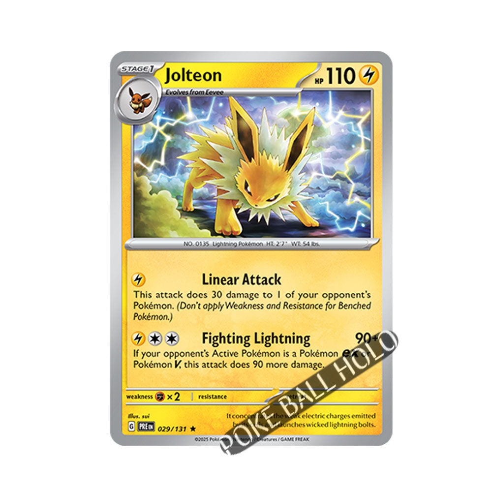 Jolteon Poke Ball Holo 029/131