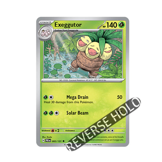 Exeggutor Reverse Holo 002/131