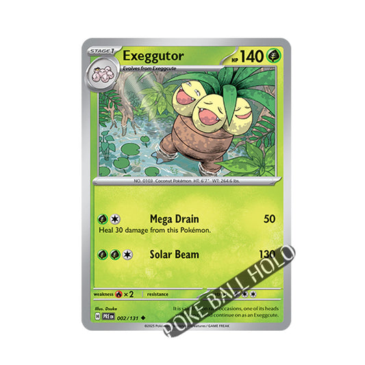 Exeggutor Poke Ball Holo 002/131