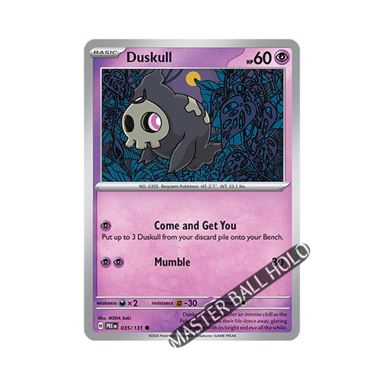 Duskull Master Ball Holo 035/131