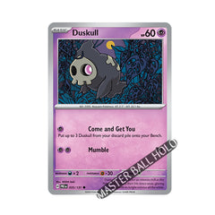 Duskull Master Ball Holo 035/131