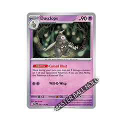 Dusclops Master Ball Holo 036/131