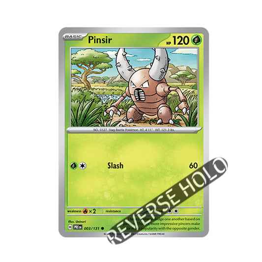 Pinsir Reverse Holo 003/131