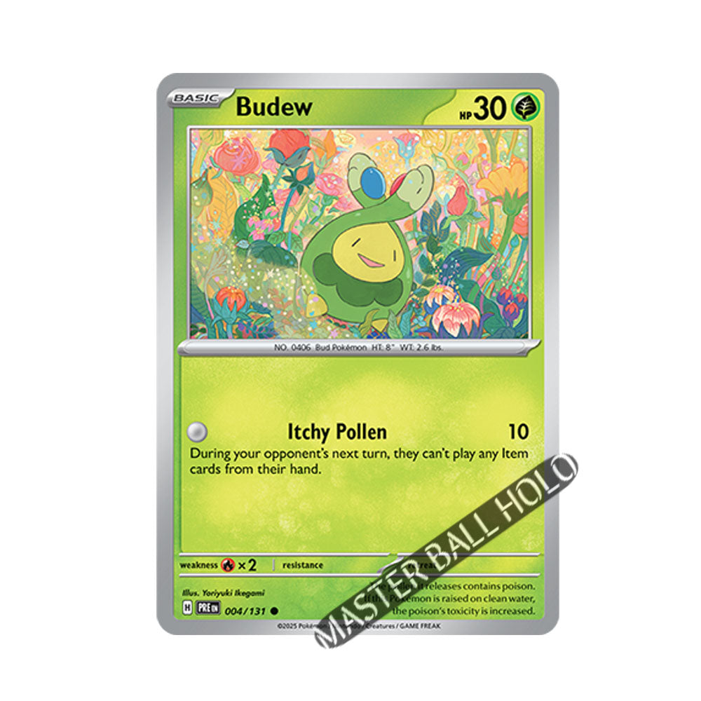 Budew Master Ball Holo 004/131