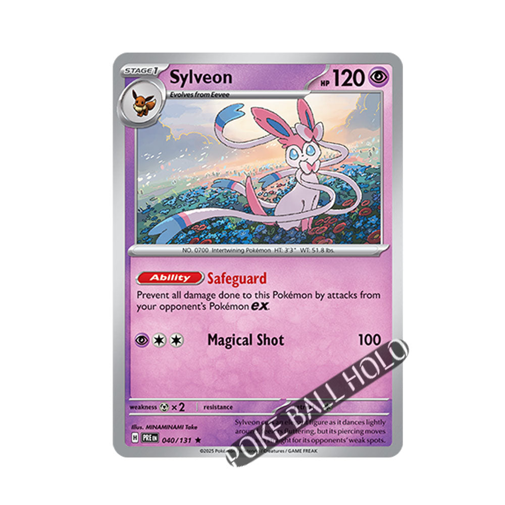 Sylveon Poke Ball Holo 040/131