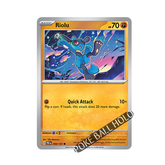 Riolu Poke Ball Holo 050/131