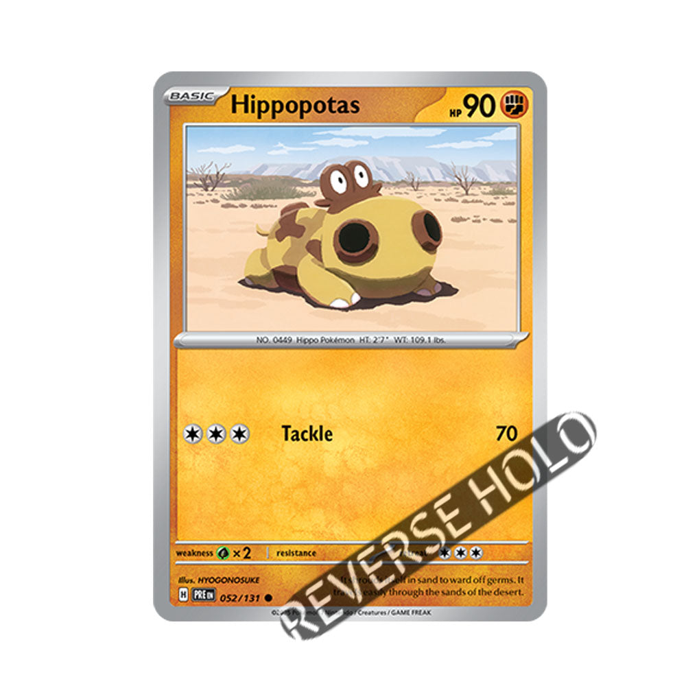 Hippopotas Reverse Holo 052/131