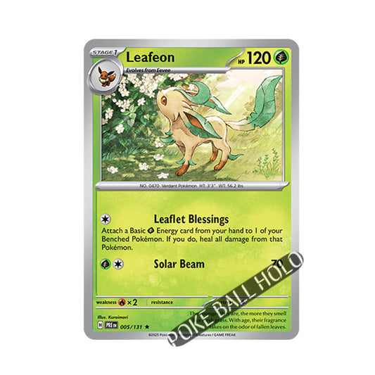 Leafeon Poke Ball Holo 005/131