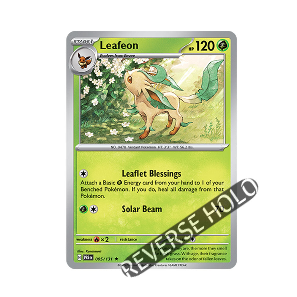 Leafeon Reverse Holo 005/131