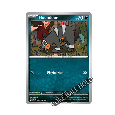 Houndour Poke Ball Holo 062/131