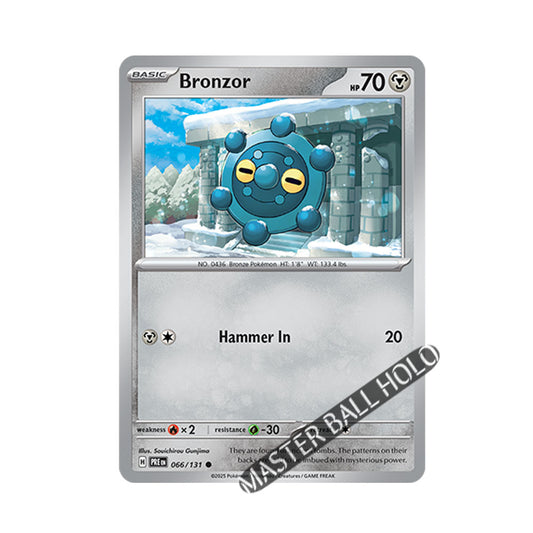 Bronzor Master Ball Holo 066/131