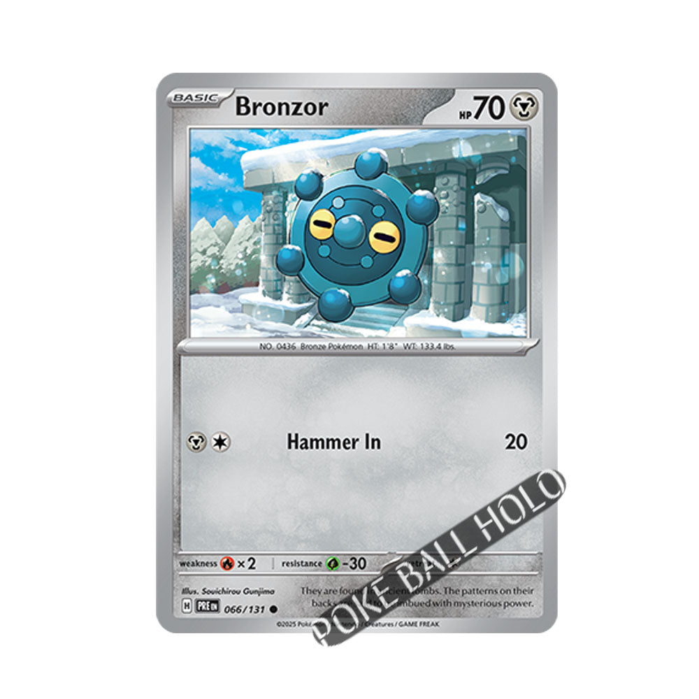 Bronzor Poke Ball Holo 066/131