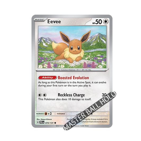 Eevee Master Ball Holo 074/131