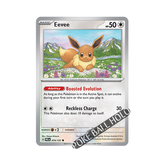 Eevee Poke Ball Holo 074/131