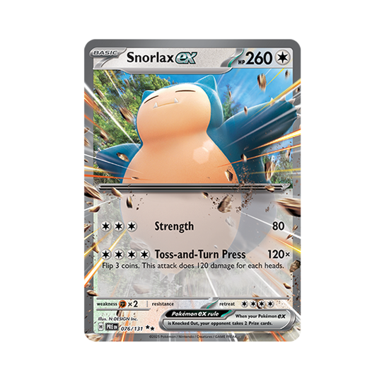 Snorlax ex 076/131