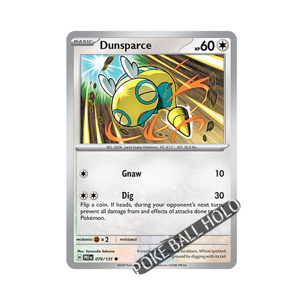 Dunsparce Poke Ball Holo 079/131