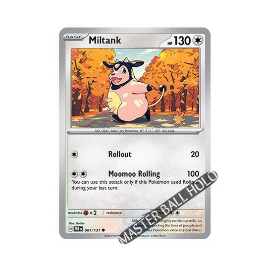 Miltank Master Ball Holo 081/131