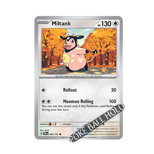 Miltank Poke Ball Holo 081/131