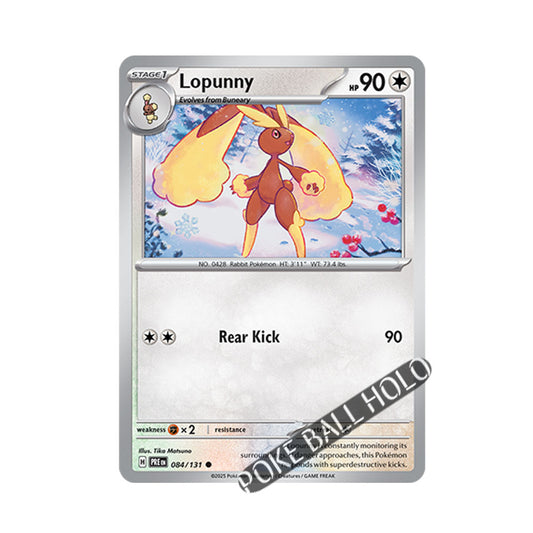 Lopunny Poke Ball Holo 084/131