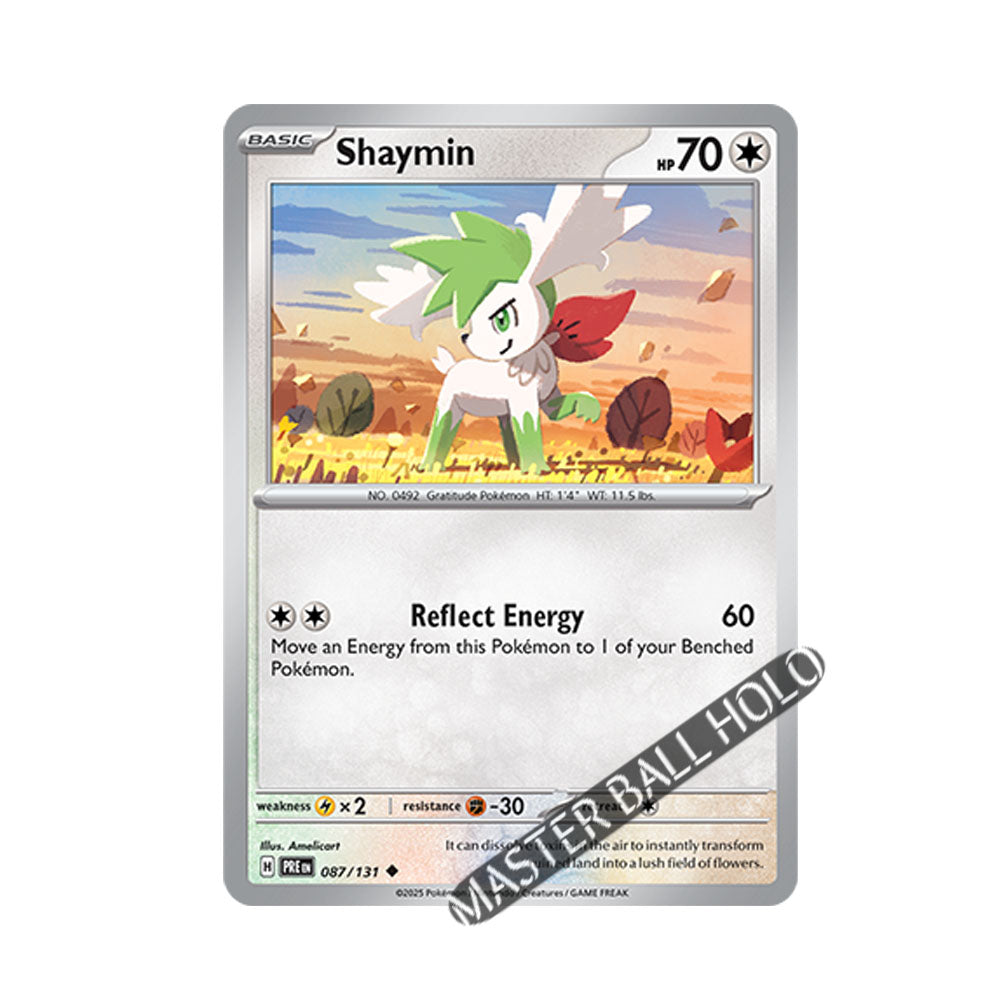 Shaymin Master Ball Holo 087/131