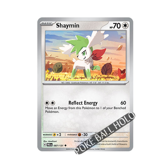 Shaymin Poke Ball Holo 087/131