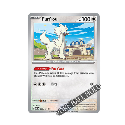 Furfrou Poke Ball Holo 088/131