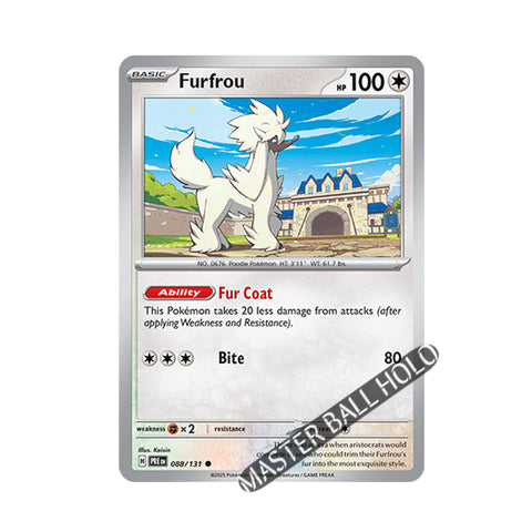 Furfrou Master Ball Holo 088/131