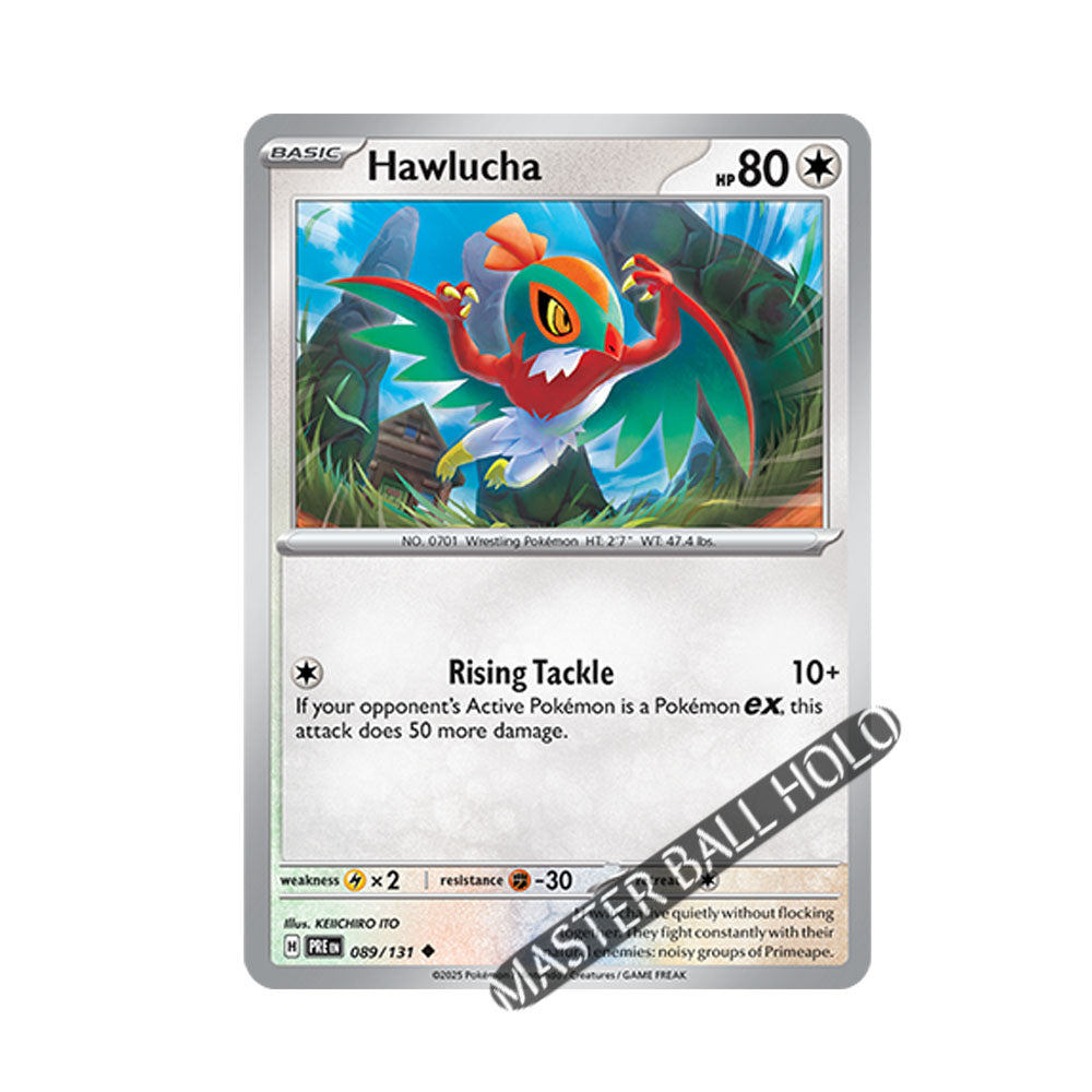 Hawlucha Master Ball Holo 089/131