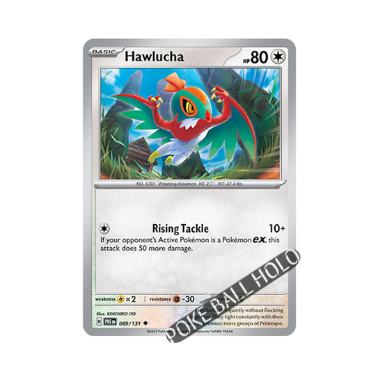 Hawlucha Poke Ball Holo 089/131