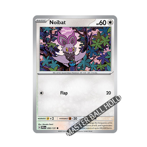 Noibat Master Ball Holo 090/131