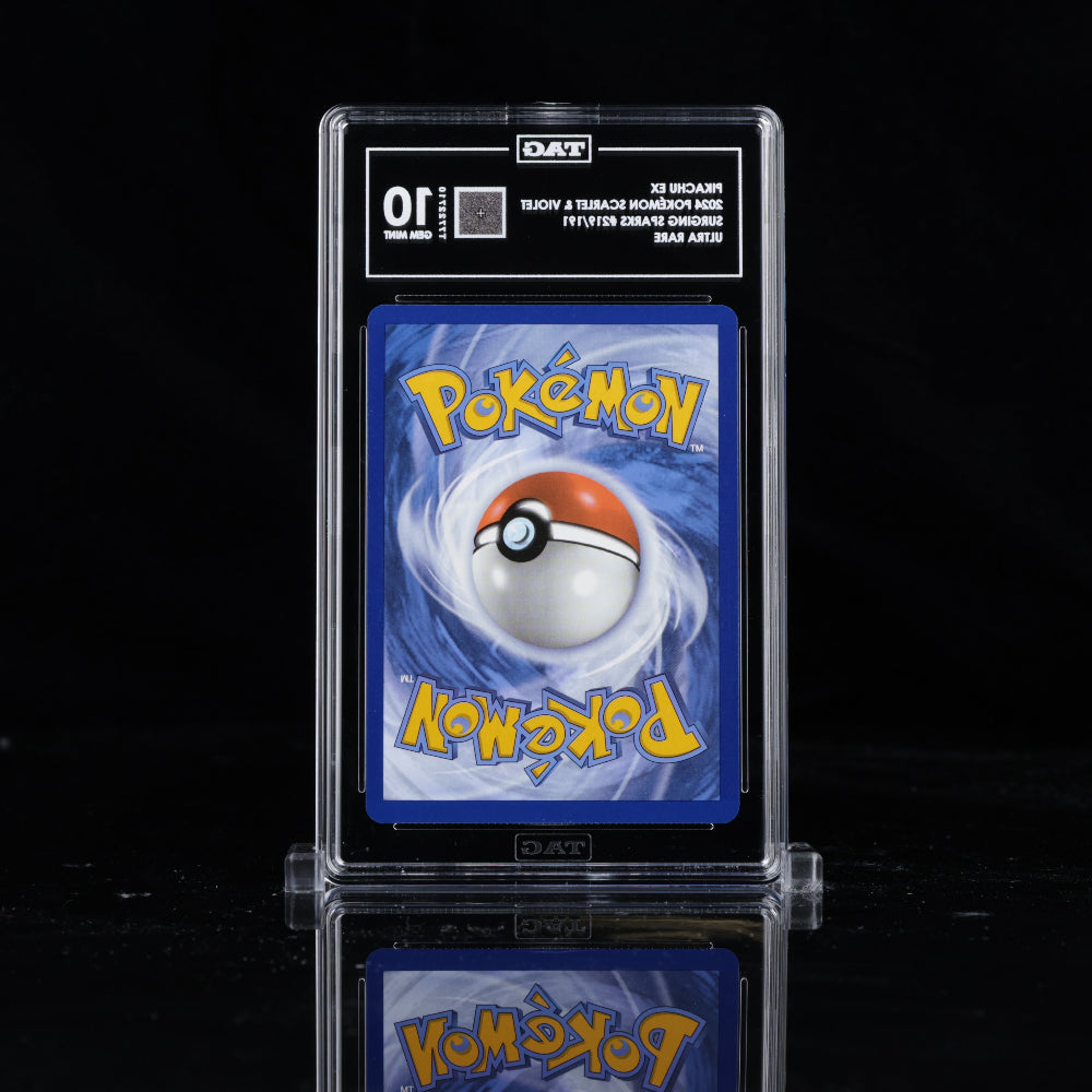 [TAG 10] PIKACHU EX 2024 POKEMON SCARLET & VIOLET SURGING SPARKS #219/191