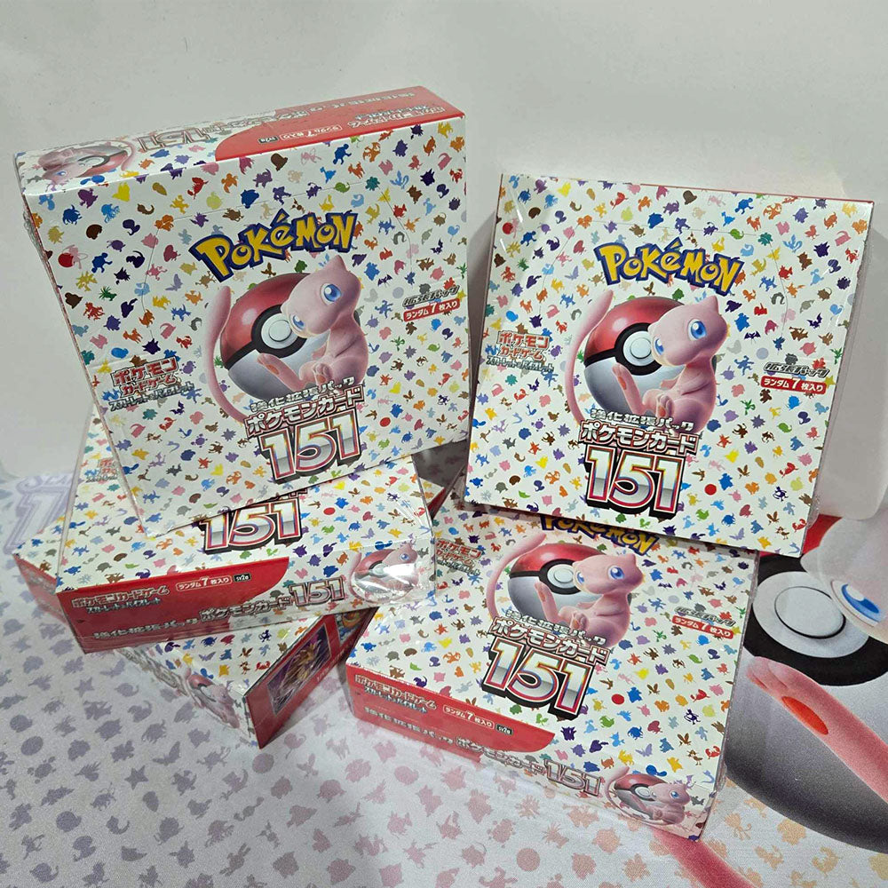 how many packs in japanese 151 booster box Pokemon Scarlet & Violet - SV2A numbered cards Yu-Gi-Oh! - Effect Veiler Chemistry Art Style:Vynnset