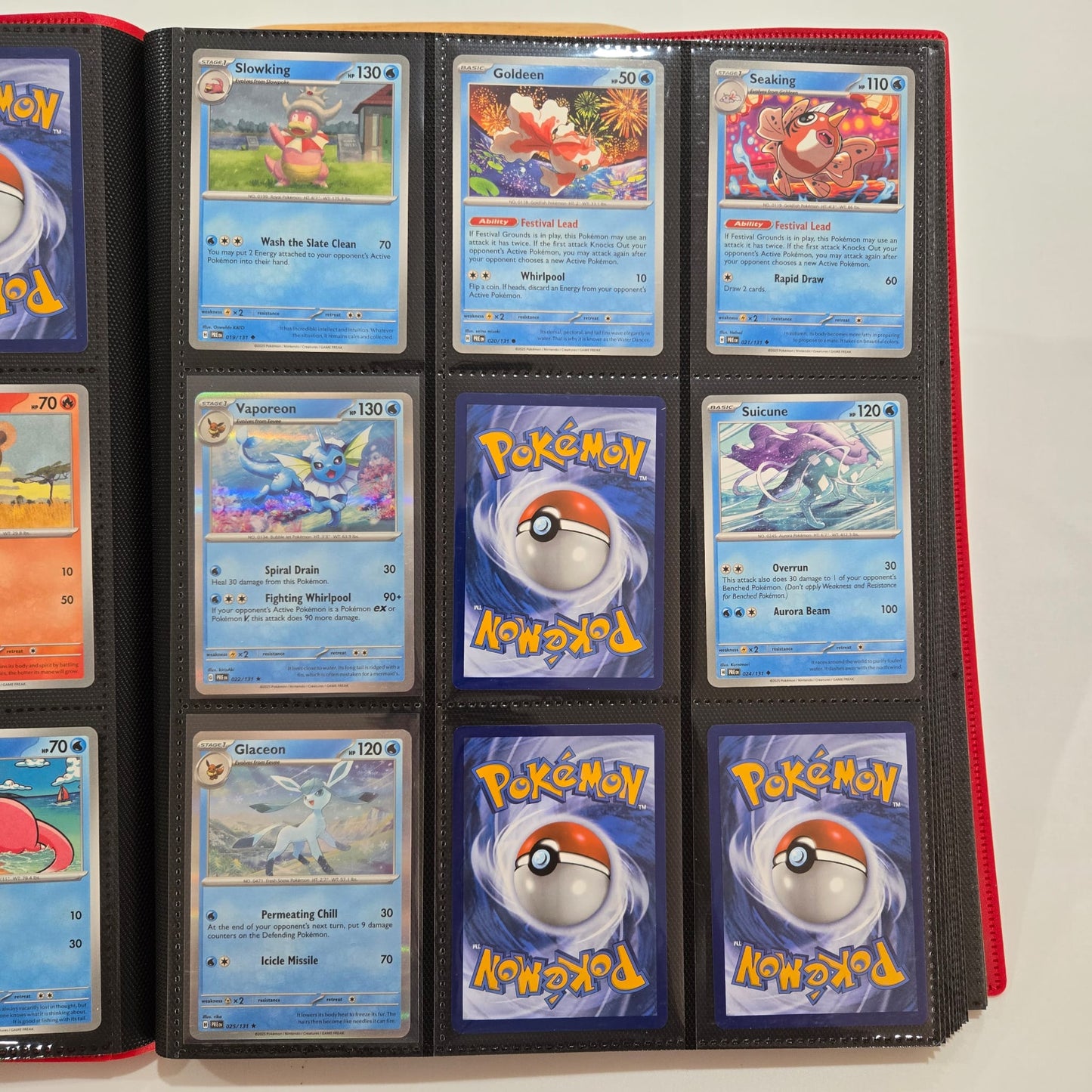 Pokemon Scarlet & Violet Prismatic Evolutions 1-131 Base Set