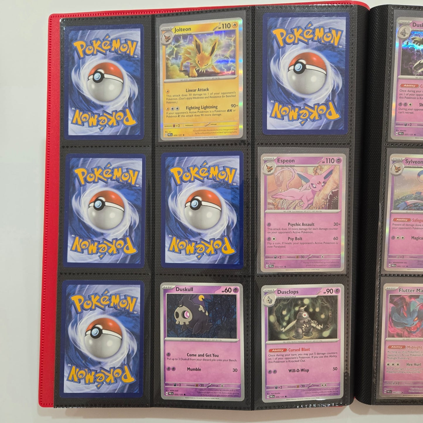 Pokemon Scarlet & Violet Prismatic Evolutions 1-131 Base Set