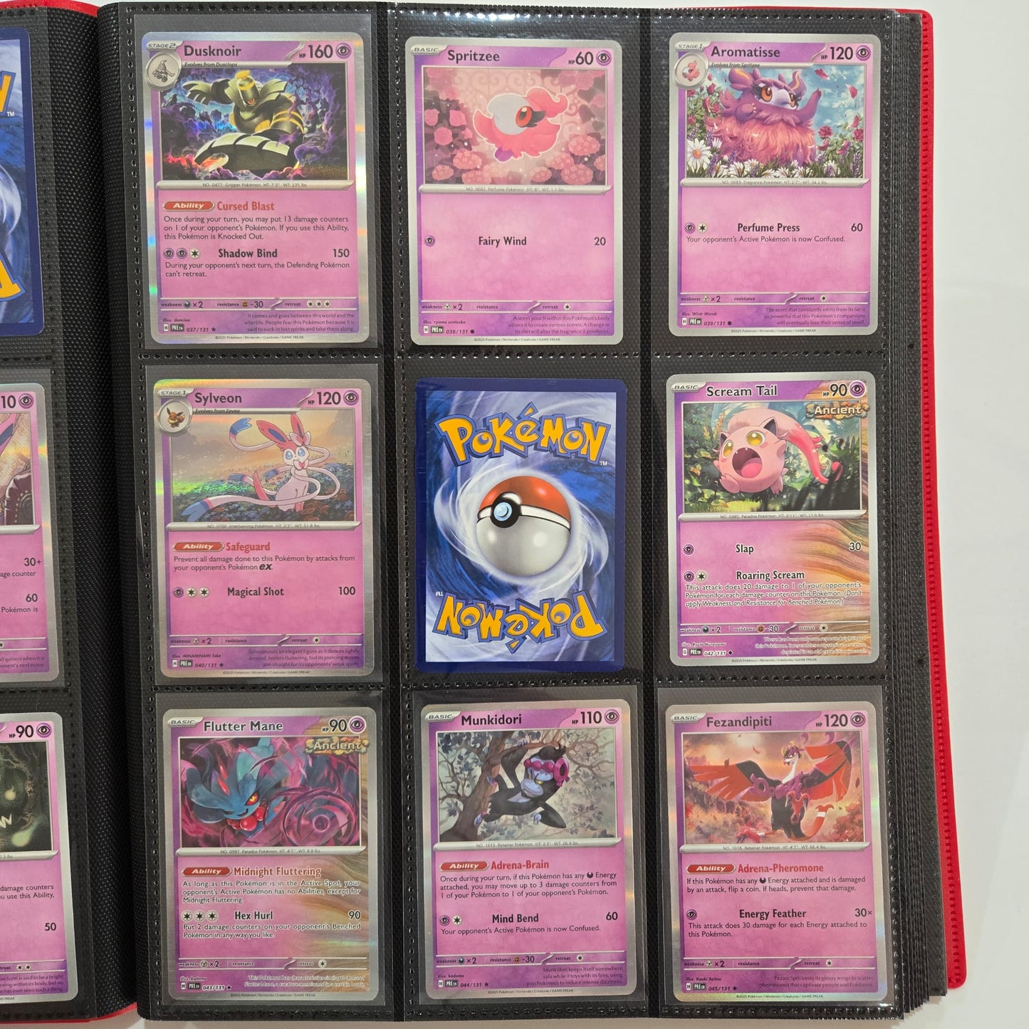 Pokemon Scarlet & Violet Prismatic Evolutions 1-131 Base Set