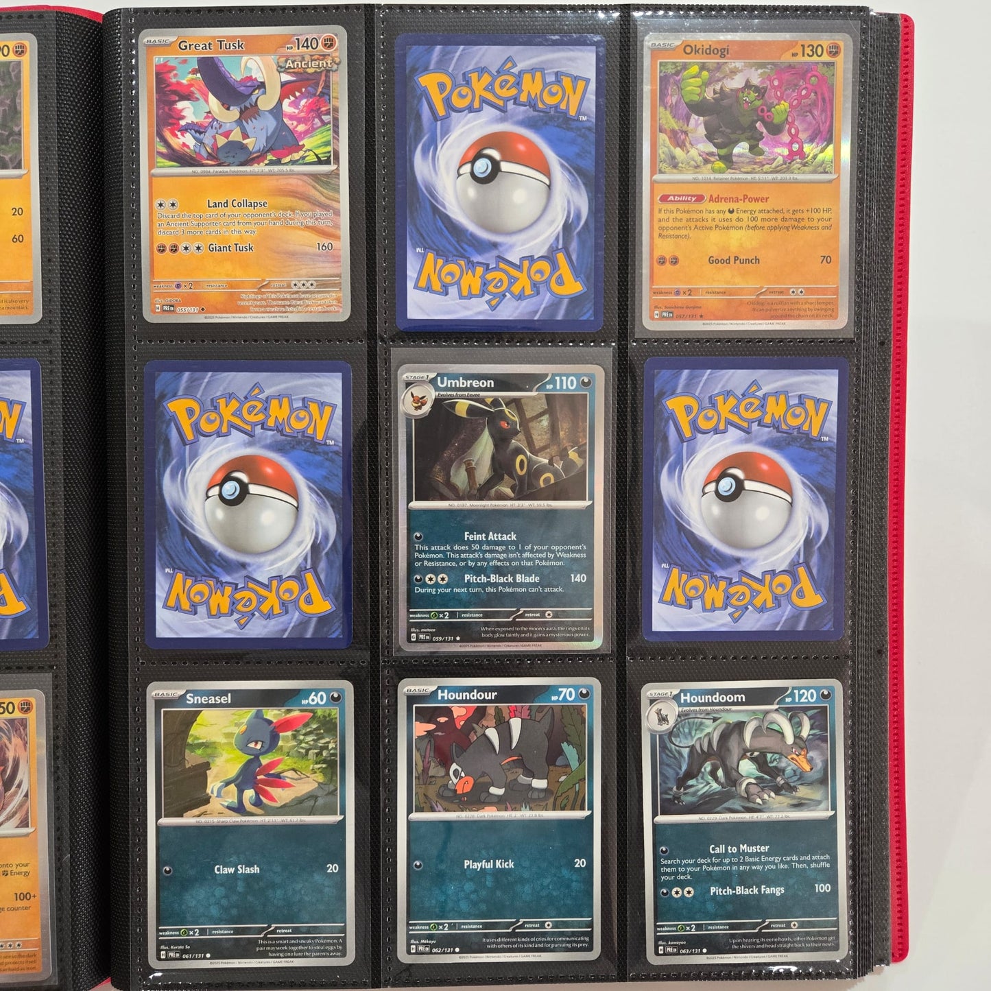 Pokemon Scarlet & Violet Prismatic Evolutions 1-131 Base Set