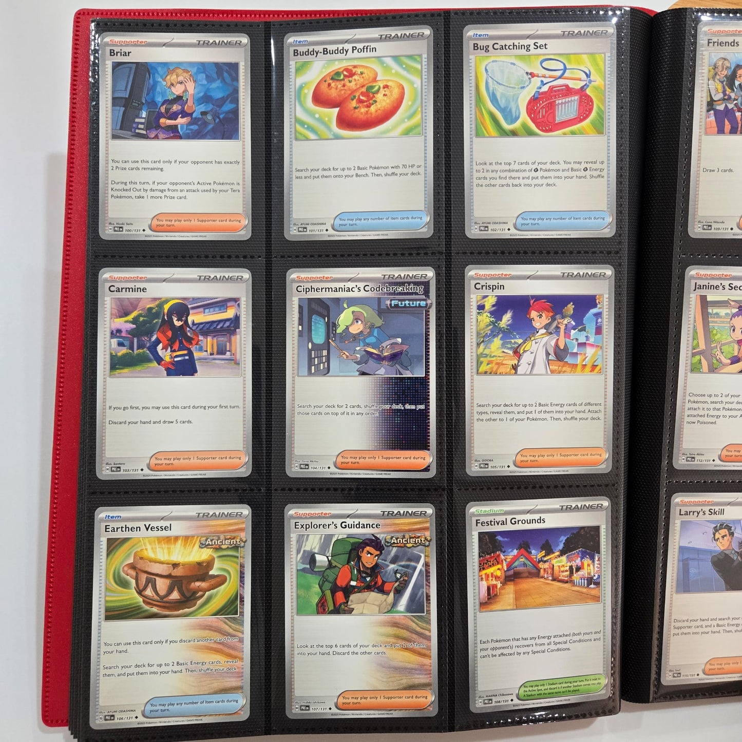 Pokemon Scarlet & Violet Prismatic Evolutions 1-131 Base Set