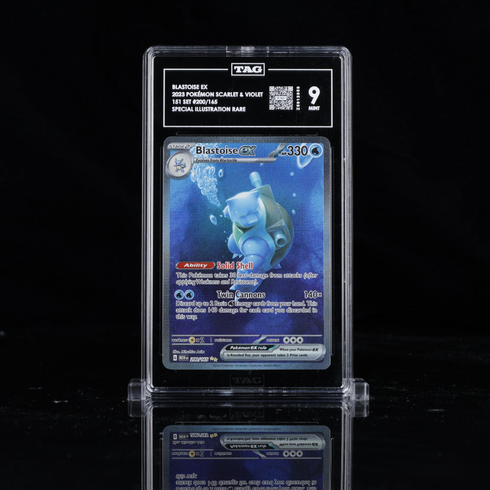 [TAG 9] BLASTOISE EX 2023 - POKEMON SCARLET & VIOLET 151 #200/165