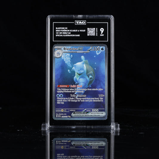 [TAG 9] BLASTOISE EX 2023 - POKEMON SCARLET & VIOLET 151 #200/165