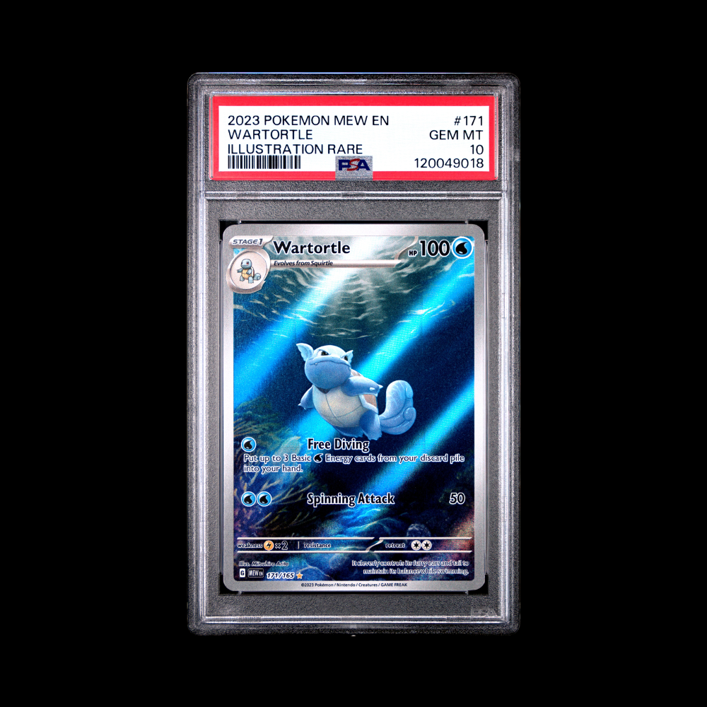 [PSA 10] 2023 WARTORTLE POKEMON SCARLET & VIOLET 171/165
