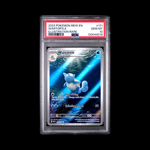 [PSA 10] 2023 WARTORTLE POKEMON SCARLET & VIOLET 171/165