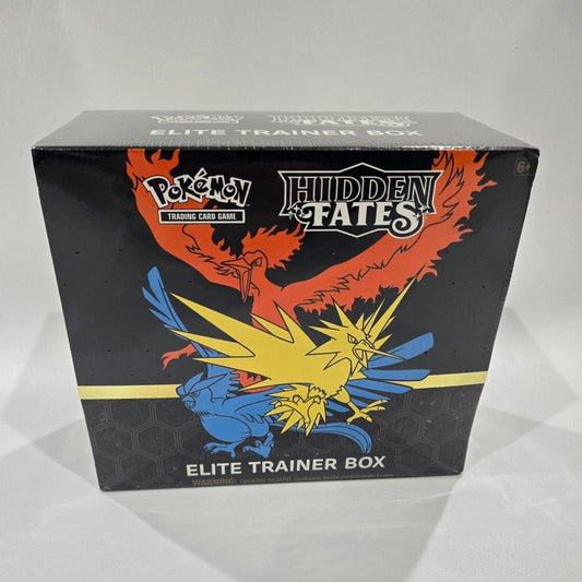 Pokemon Sun & Moon Hidden Fates Elite Trainer Box